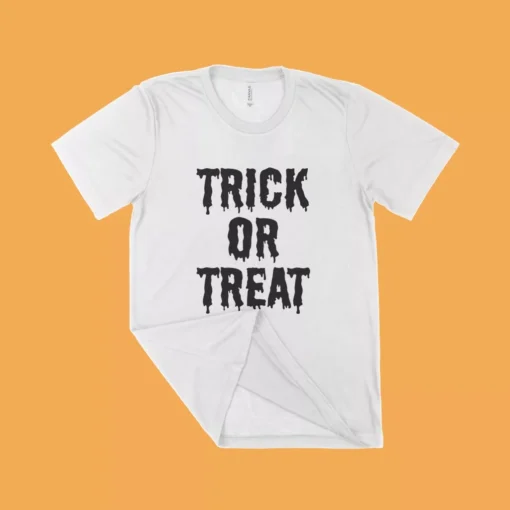 Trick Or Treat Unisex Viscose T-Shirt - Image 4