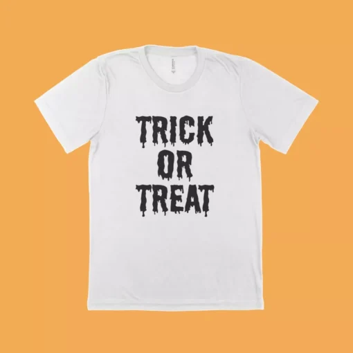 Trick Or Treat Unisex Viscose T-Shirt - Image 2