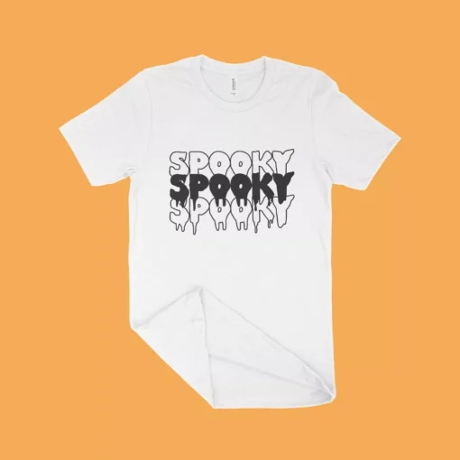 Spooky Unisex Jersey T-Shirt Made in USA - Image 4