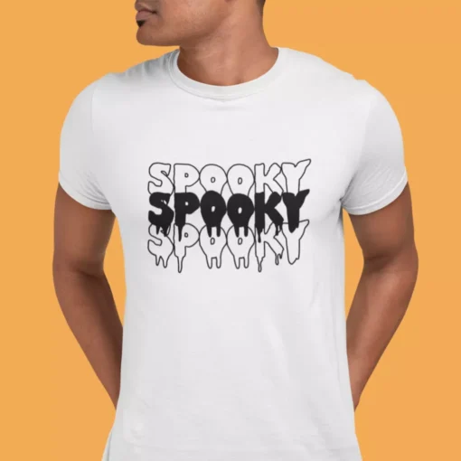 Spooky Unisex Jersey T-Shirt Made in USA - Image 6