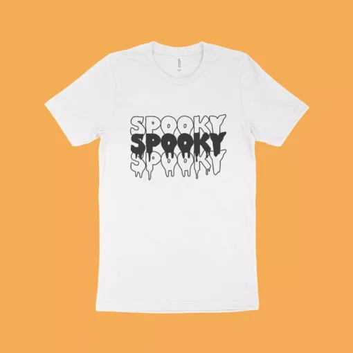 Spooky Unisex Jersey T-Shirt Made in USA - Image 2