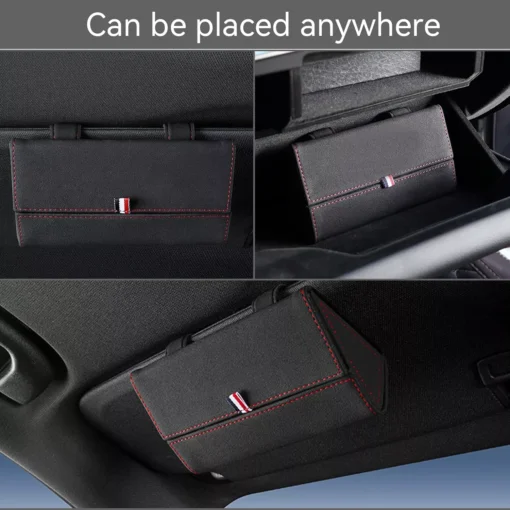 Magnetic Clip-On Sunglasses Case - Image 4