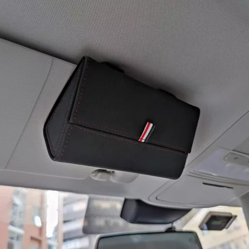Magnetic Clip-On Sunglasses Case - Image 2