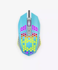 Blue Comb Textured Mouse