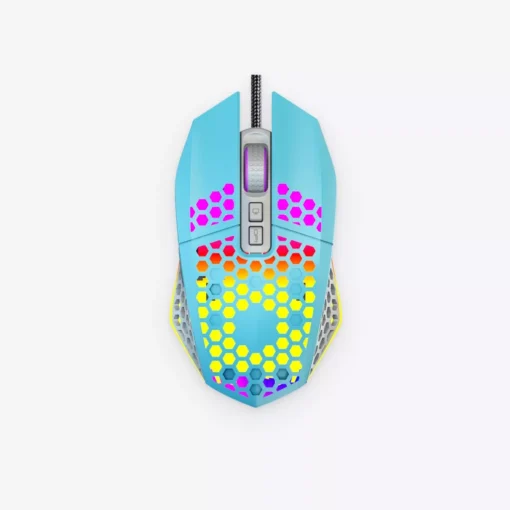 Blue Comb Textured Mouse