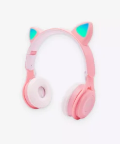 Pink Headphones With Cat Ears