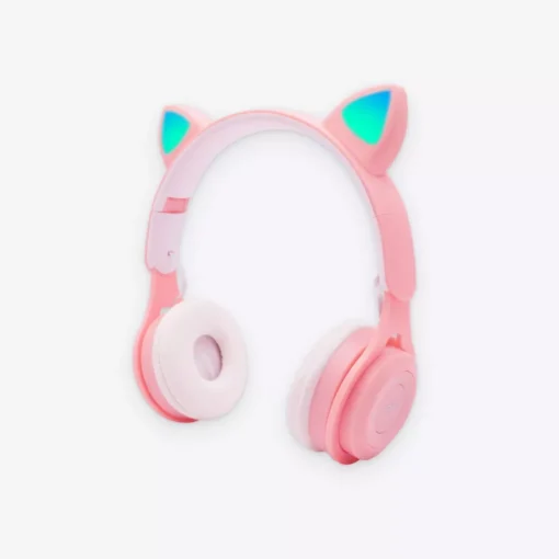 Pink Headphones With Cat Ears