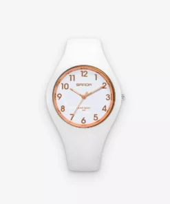 White Silicone Kid’s Quartz Watch