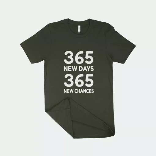 365 New Chances Unisex Jersey T-Shirt - Image 4