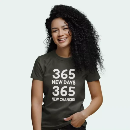 365 New Chances Unisex Jersey T-Shirt - Image 6