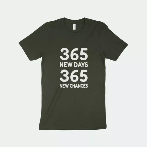 365 New Chances Unisex Jersey T-Shirt - Image 3