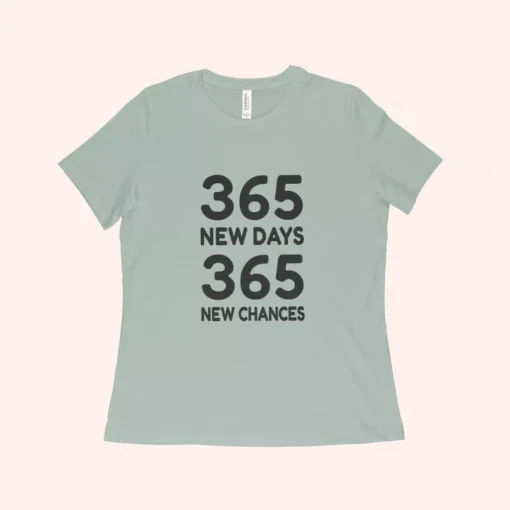 365 New Chances Women's Relaxed Jersey T-Shirt - Image 2