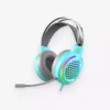 Blue Hollow Textured Headset