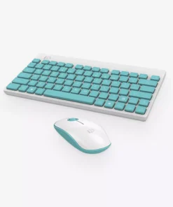 Mint Green Keyboard & Mouse Set