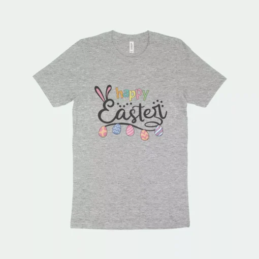 Happy Easter T-Shirt Made in USA - Image 2