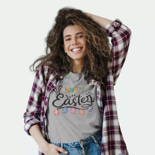 Happy Easter T-Shirt Made in USA - Image 6