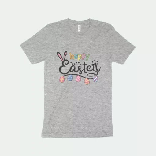 Happy Easter T-Shirt Made in USA - Image 3