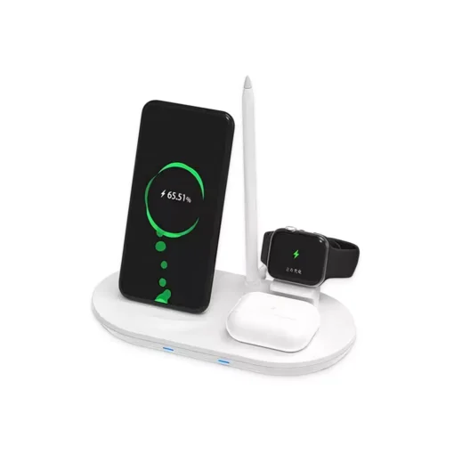 4-in-1 Wireless Device Charging Station - Image 2