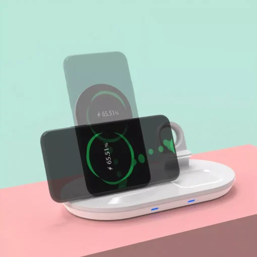 4-in-1 Wireless Device Charging Station - Image 3