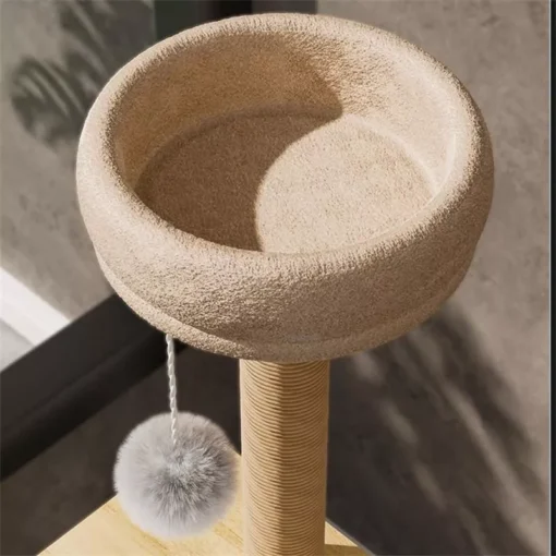 Luxury 5-Tier Wooden Cat Tower - Image 5