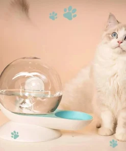 Automatic Snail-Design Cat Water Fountain