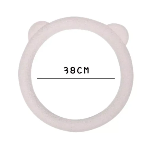 Plush Car Steering Wheel Cover - Image 7