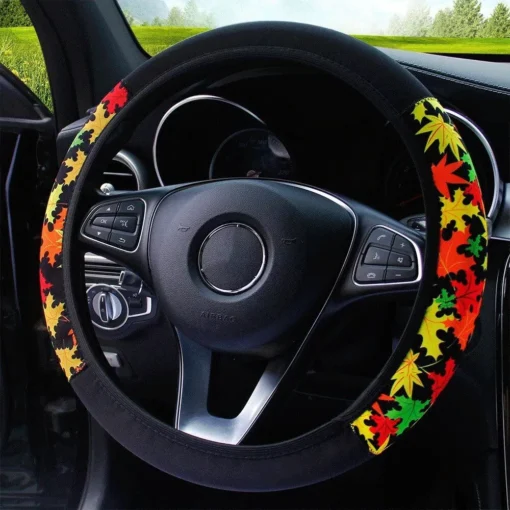 Ethnic Style Print Steering Wheel Cover - Image 5
