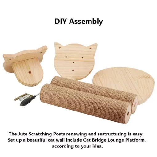 Deluxe Multi-Level Cat Tree with Hammock & Sisal Scratching Posts - Image 6