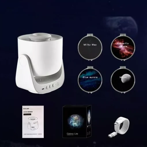 Magical Galaxy Sky LED Night Light Projector - Image 3