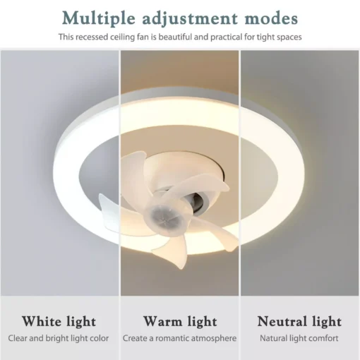 Elegant LED Ceiling Fan Light - Image 4