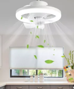 Elegant LED Ceiling Fan Light