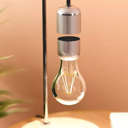 Enchanting Moon & Levitating Plant LED Light - Image 10