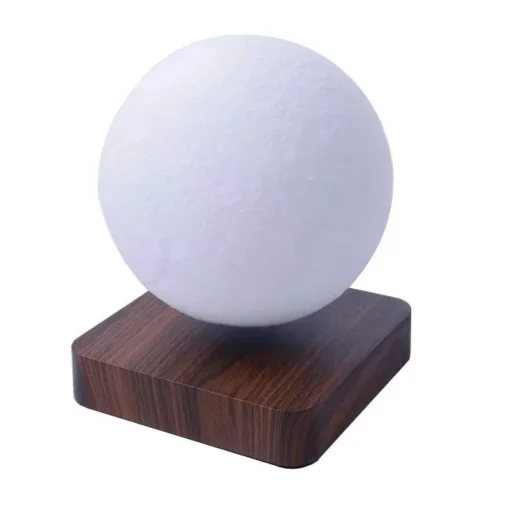 Enchanting Moon & Levitating Plant LED Light - Image 3