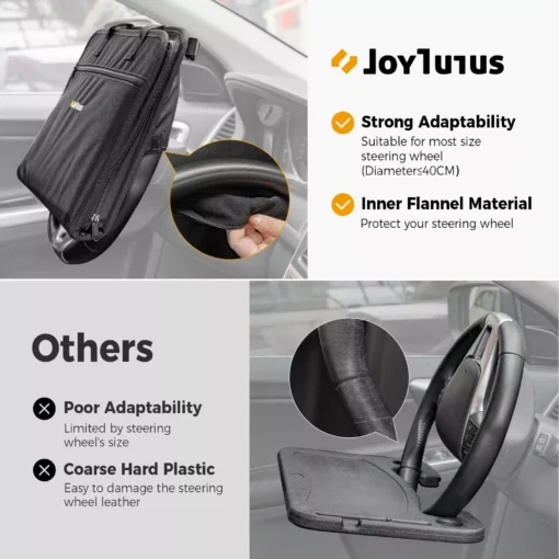 Universal Foldable Car Work Table and Laptop Holder - Image 4