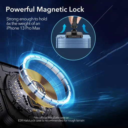 30W Magnetic Car Phone Holder - Image 3