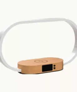 Multifunction Wireless Charging Hub: Fast-Charging LED Desk Lamp, Night Light and Clock with USB Port