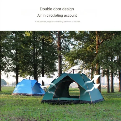 Quick-Set 3-4 Person Automatic Camping Tent - Image 5