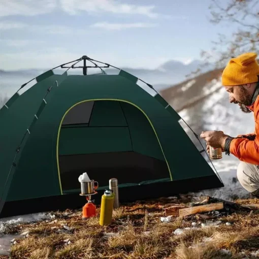 Quick Set Up 2-Person Waterproof Camping Tent - Image 2