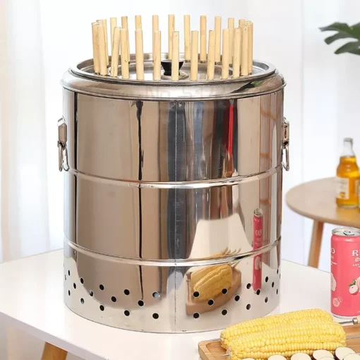 Luxury Smokeless Charcoal Grill - Image 10
