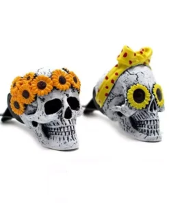 Creative Car Air Freshener Resin Skull For Auto Air Conditioning