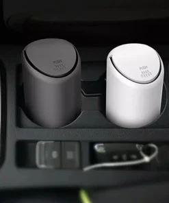 Auto Car Garbage Can Car Trash Can Silicone Garbage Dust Case Holder Rubbish Bin Auto Organizer Storage Box