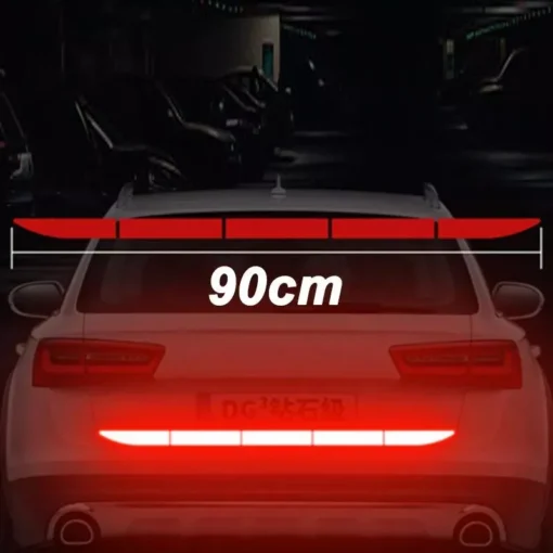 90cm High-Visibility Safety Reflective Tape for Car - Image 7
