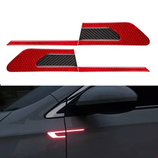 Universal Safety Reflective Car Door Strips - Image 3