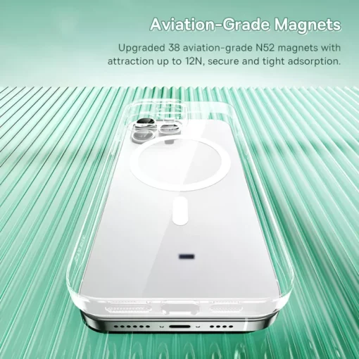 Magnetic Clear Case for iPhone - Image 5