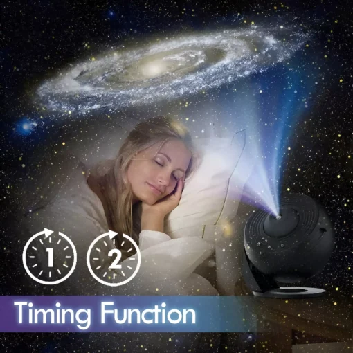 LED Galaxy Projector Starry Sky Night Light 360° - Image 3
