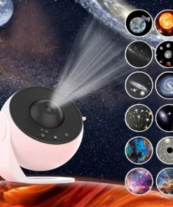 LED Galaxy Projector Starry Sky Night Light 360°