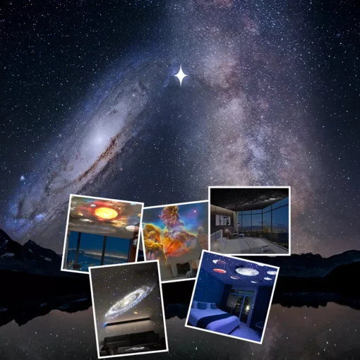 LED Galaxy Projector Starry Sky Night Light 360° - Image 4
