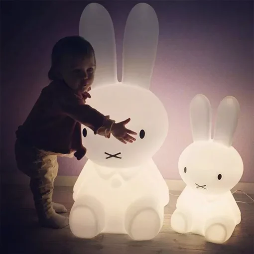 Enchanting Rabbit LED Night Light - Image 3