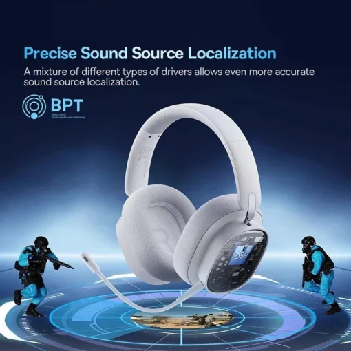 Over-Ear Wireless Gaming Headphones with Mic - Image 4