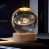 3D Crystal Glass Globe